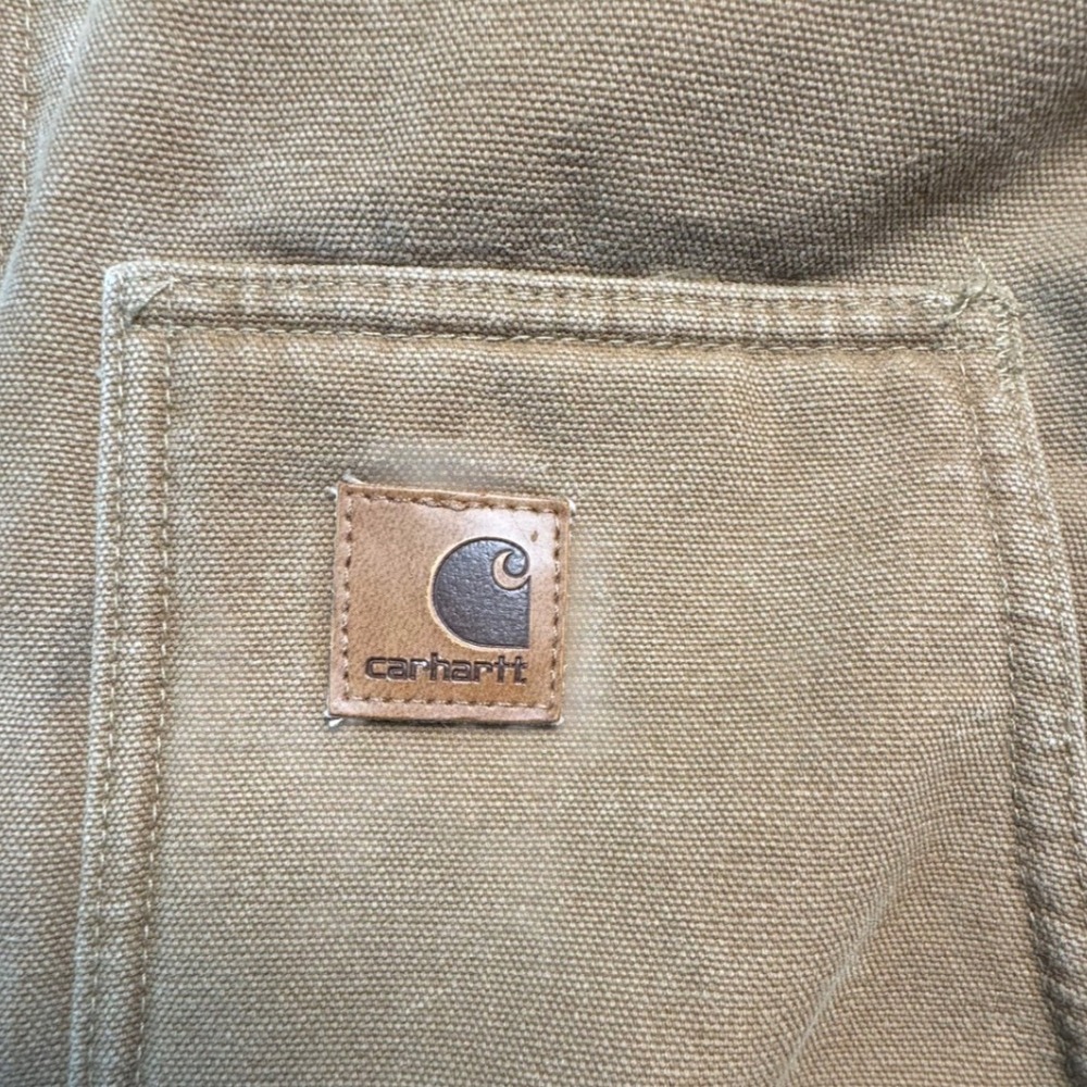 Carhartt C61 Sandstone Ridge Coat 2XL Brown Sherpa Lined 2004 Vintage - Picture 8 of 11